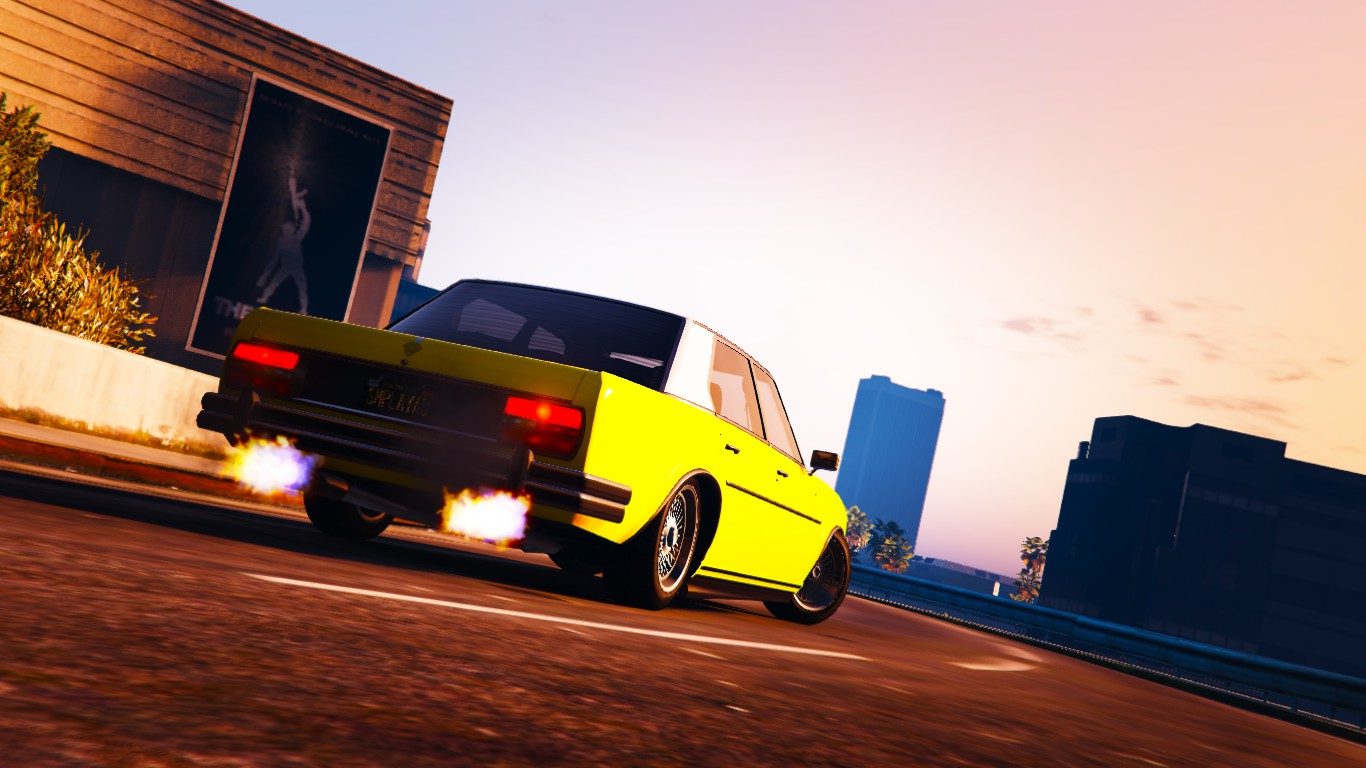 My crew car's last hurrah in Construction Yellow 3