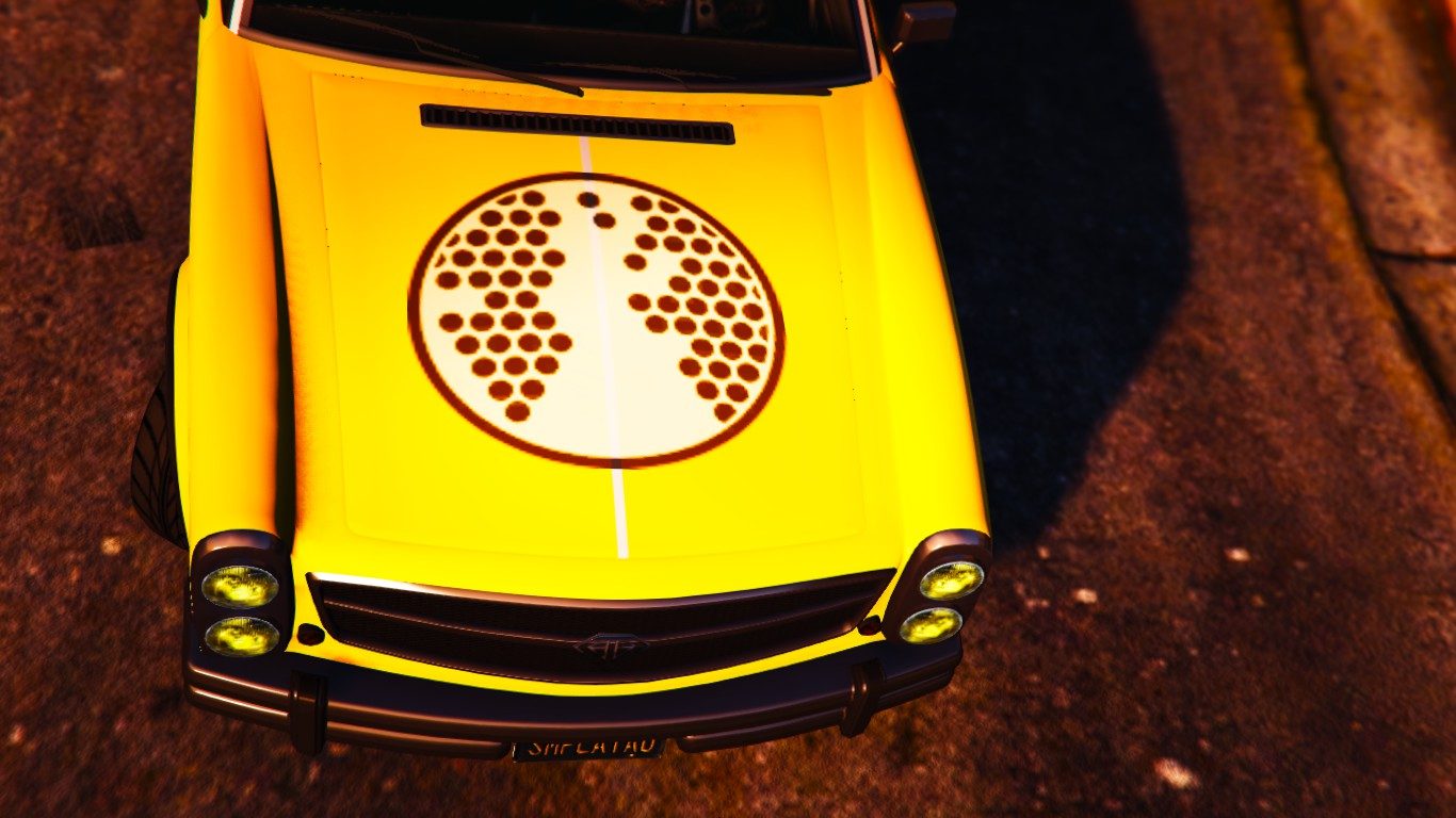 My crew car's last hurrah in Construction Yellow 4