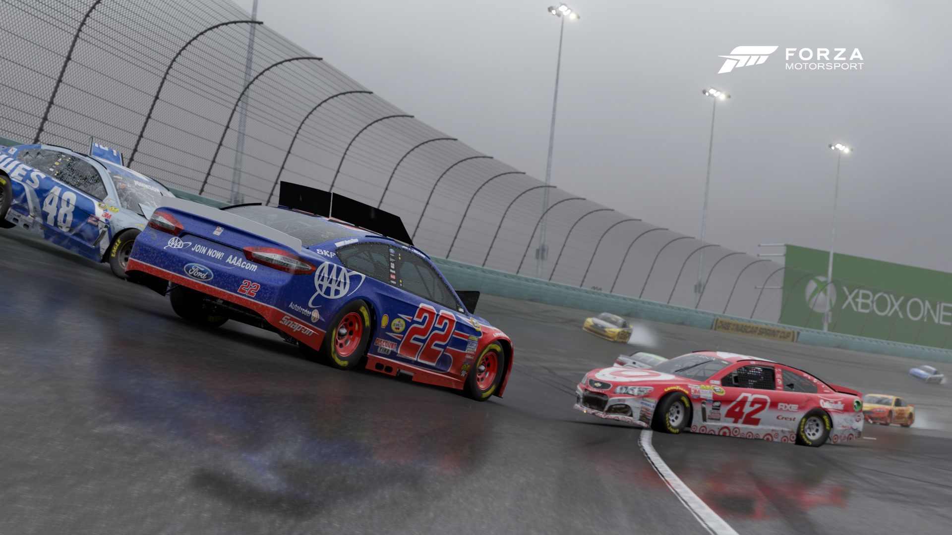 Nascar Doing Nascar Things at Homestead