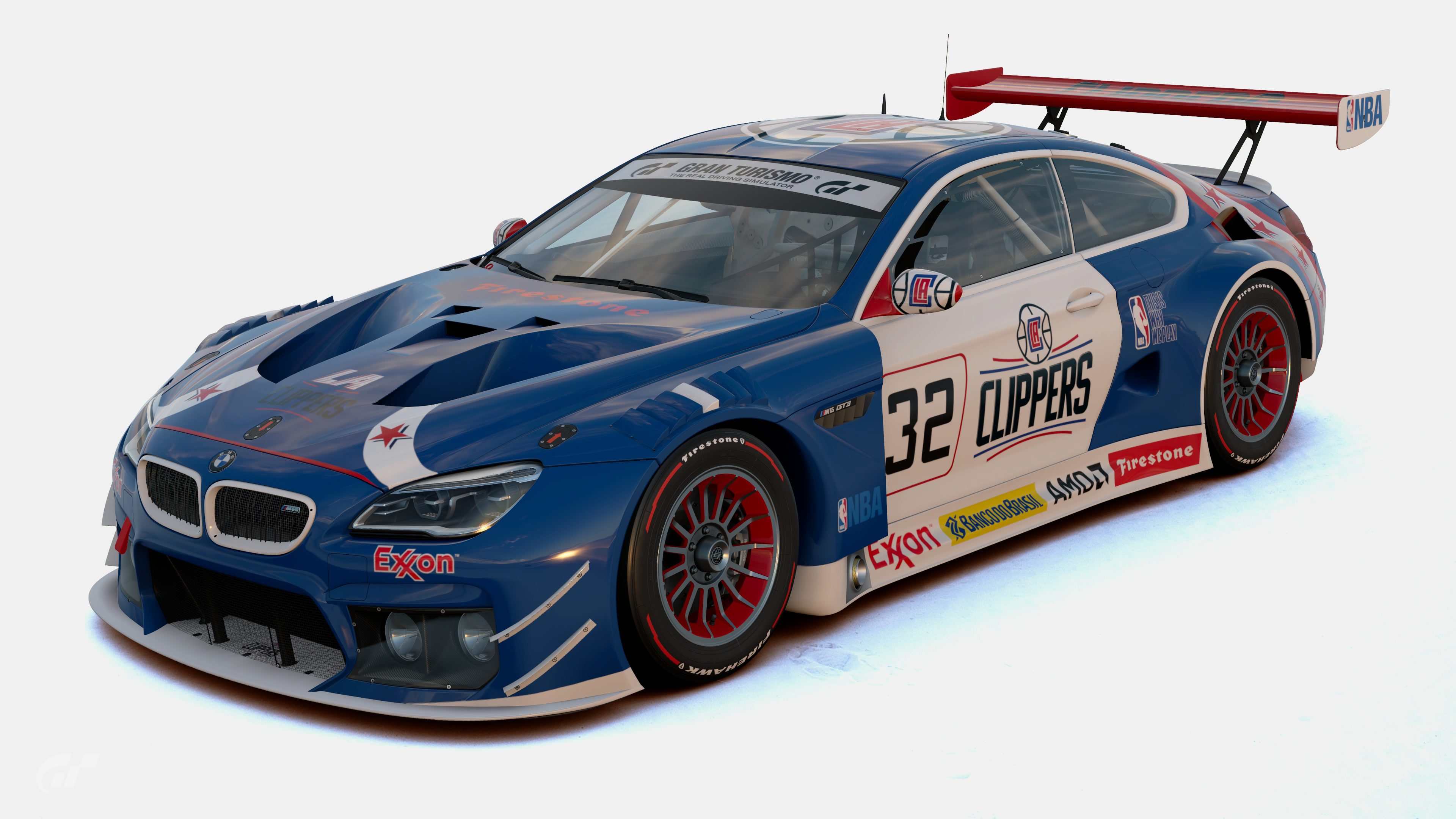 NBA LA Clippers BMW M6 GT3 Walkenhorst '16 (1)