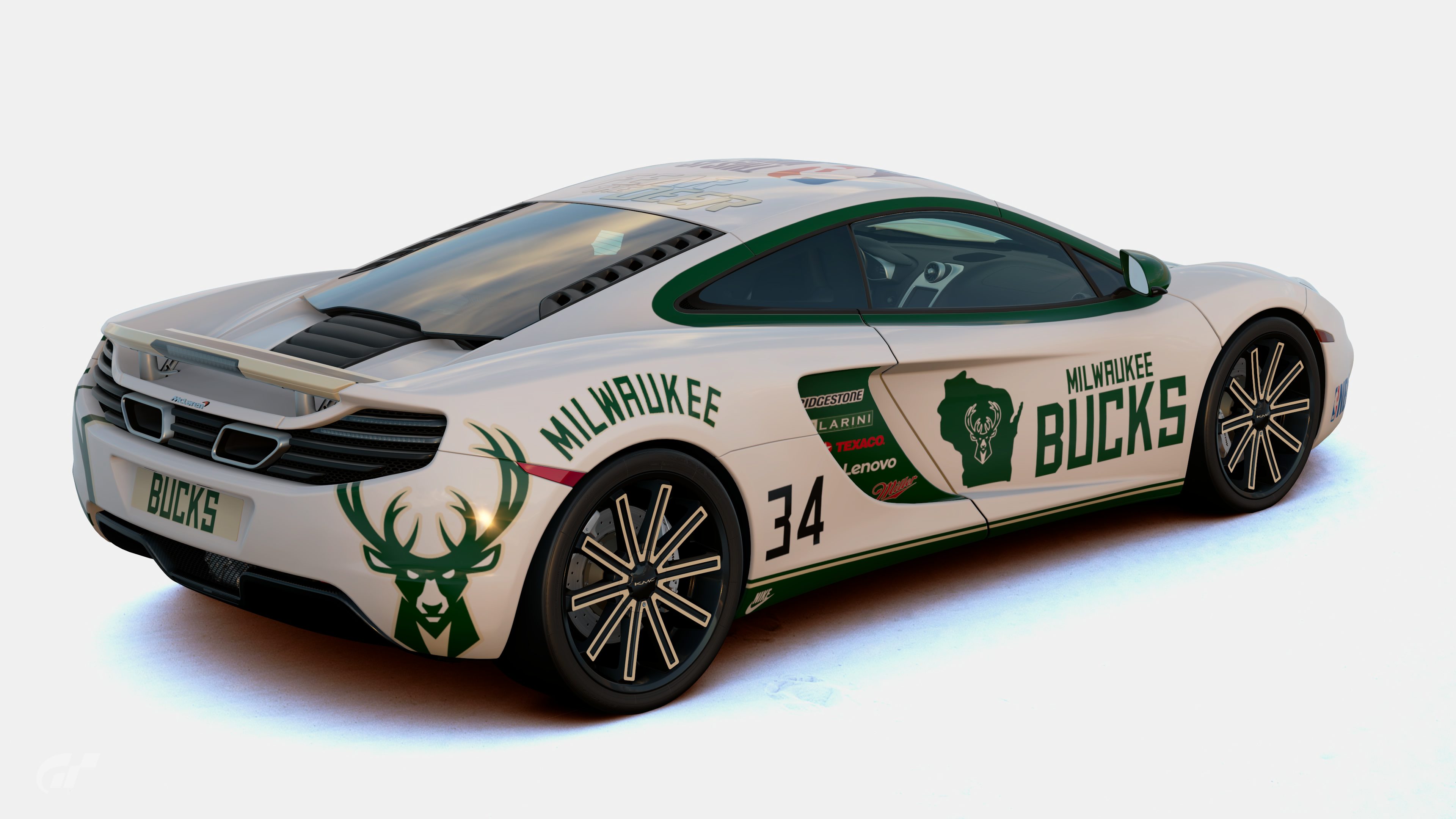 NBA Milwaukee Bucks McLaren MP4-12C '10 (2)