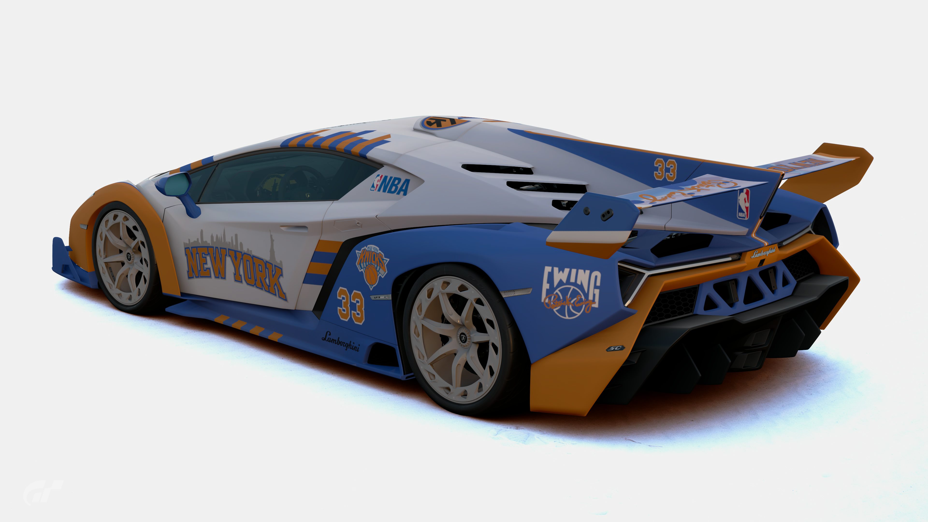 NBA New York Knicks Lamborghini Veneno '14 (2)