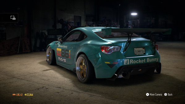 Need For Speed - Aqua 86 Rear