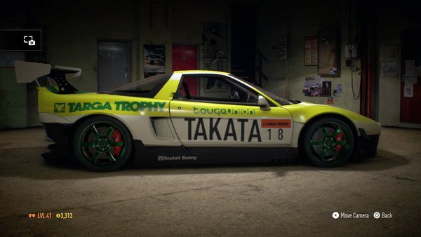 Need For Speed - Takata NSX Side 1