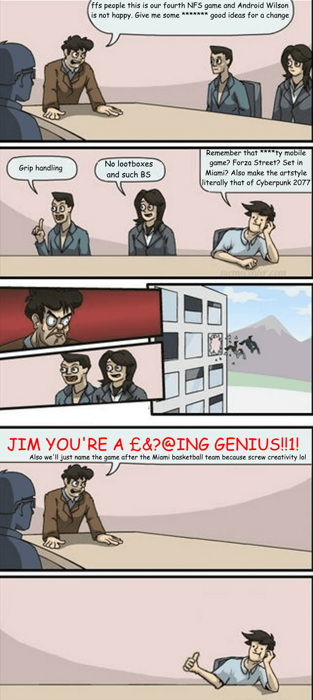 Need for Suggestions 3: Insert Your Own Joke Here