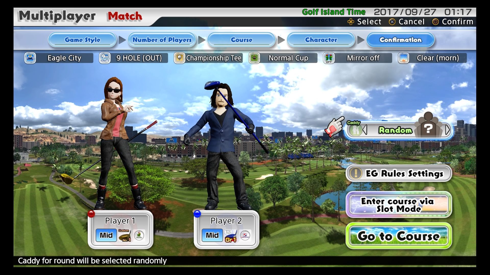 Nirvana VS Sonny: Everybody's Golf edition