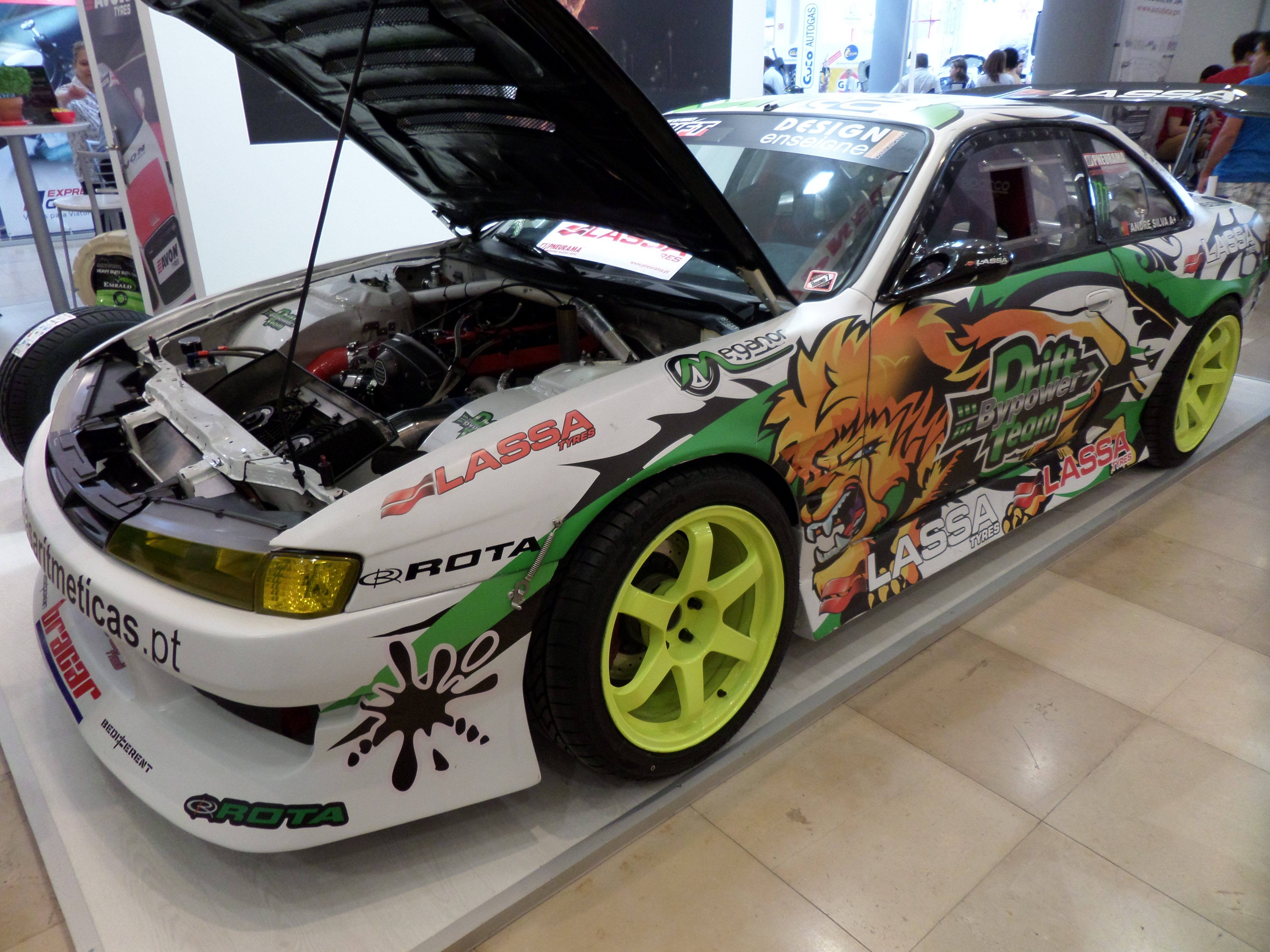 Nissan 240SX Drift Car: Yes, we have those in Portugal too.