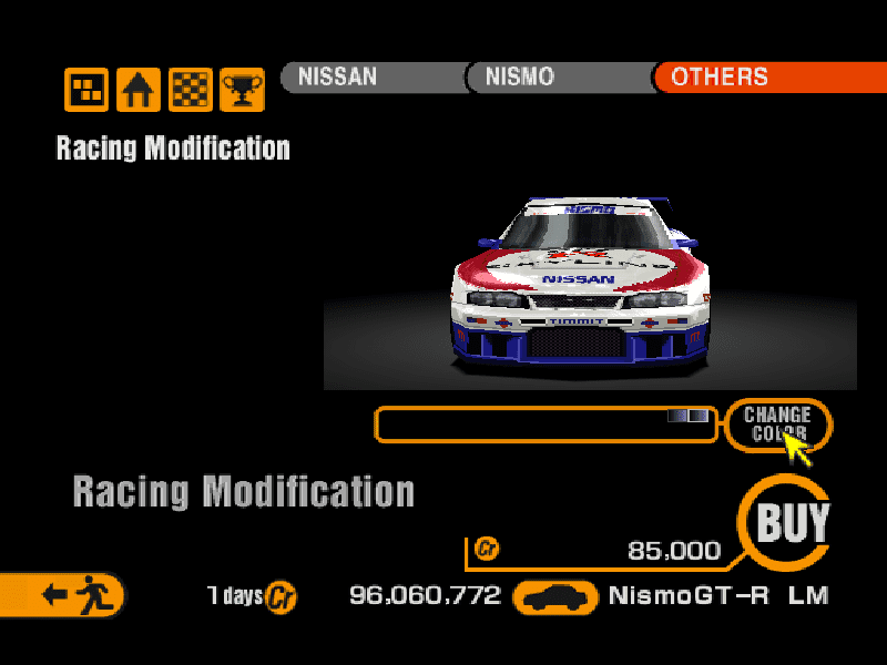 Nissan GT-R LM Road Car R33 (J)
