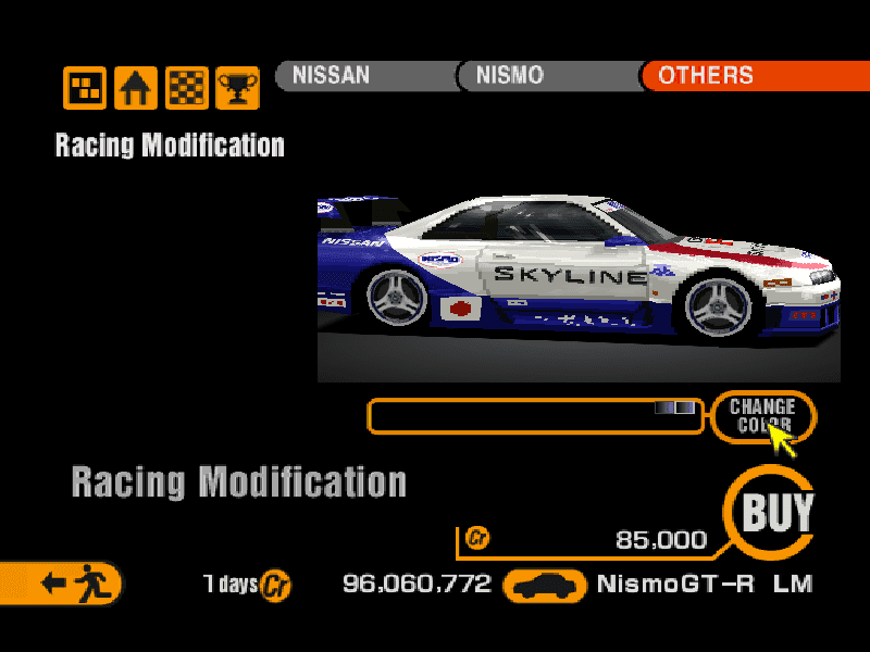 Nissan GT-R LM Road Car R33 (J)