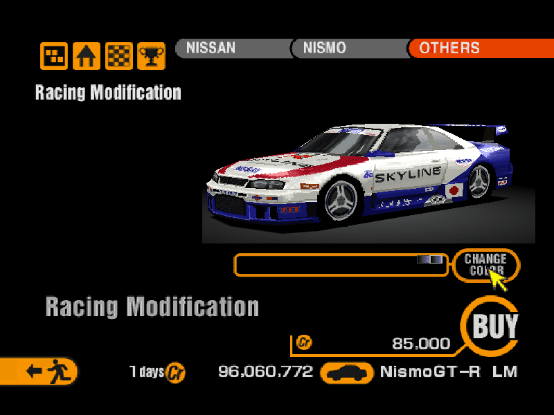 Nissan GT-R LM Road Car R33 (J)