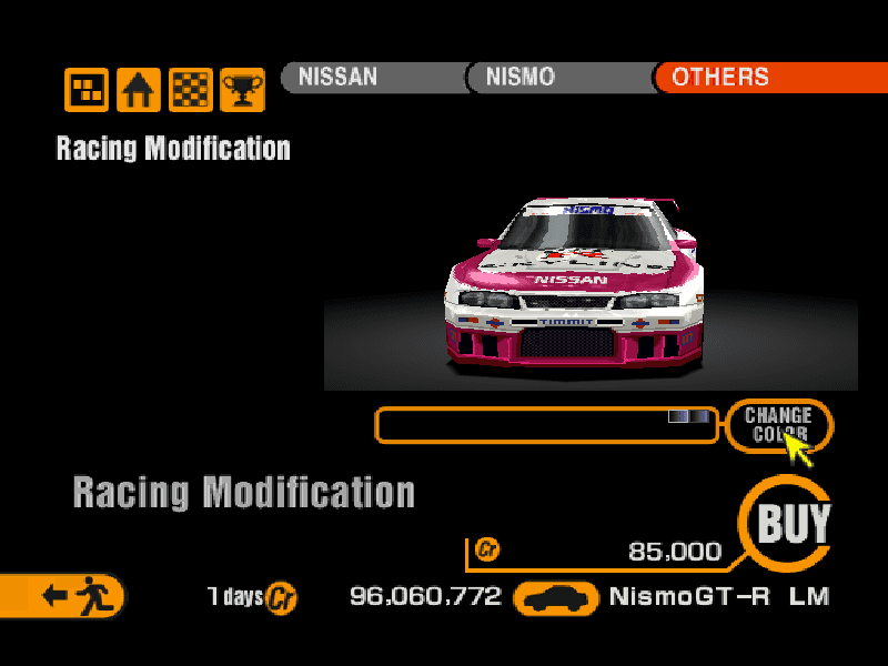 Nissan GT-R LM Road Car R33 (J)