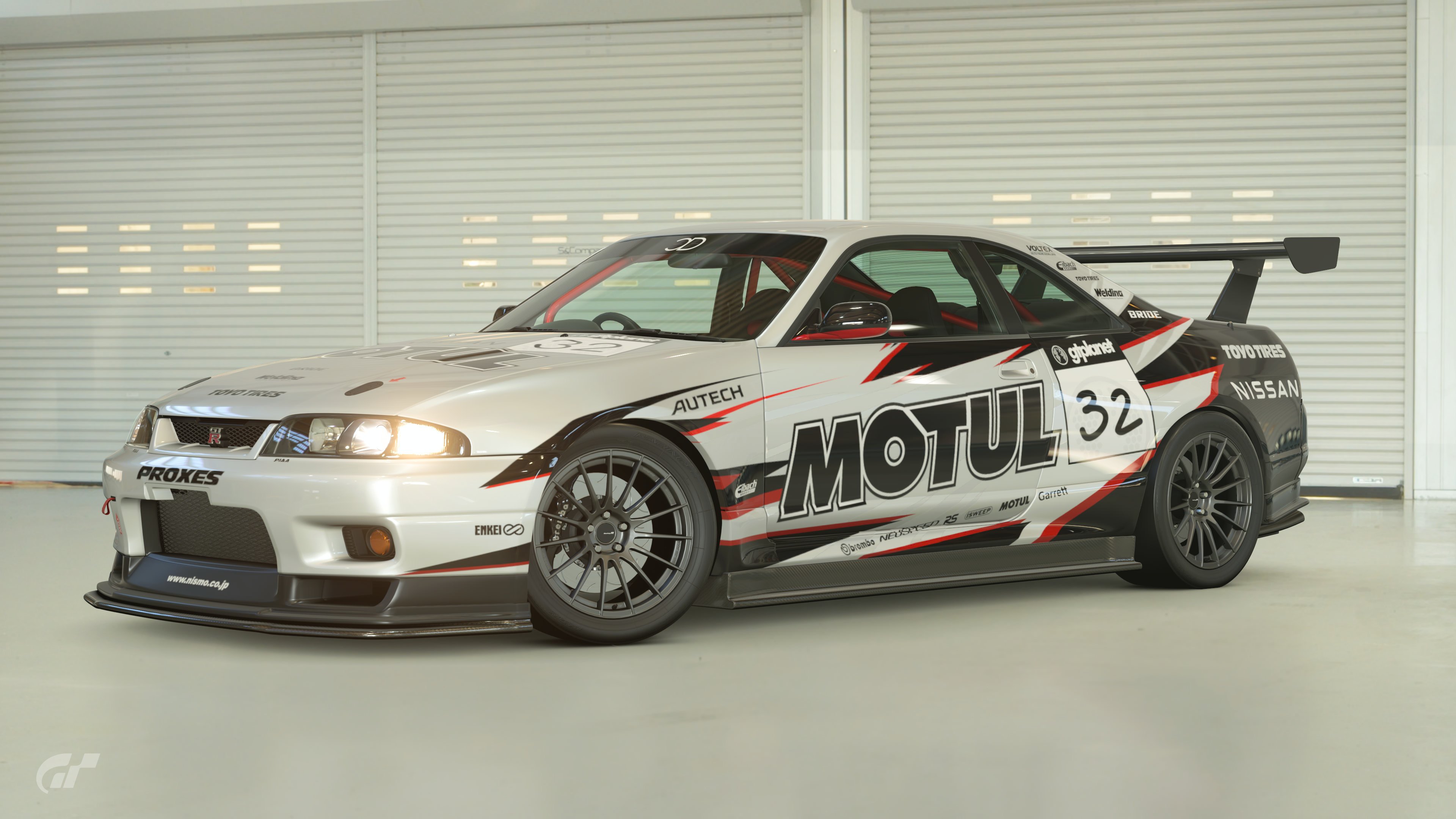Nissan Motul R33 Winter Time Attack Front