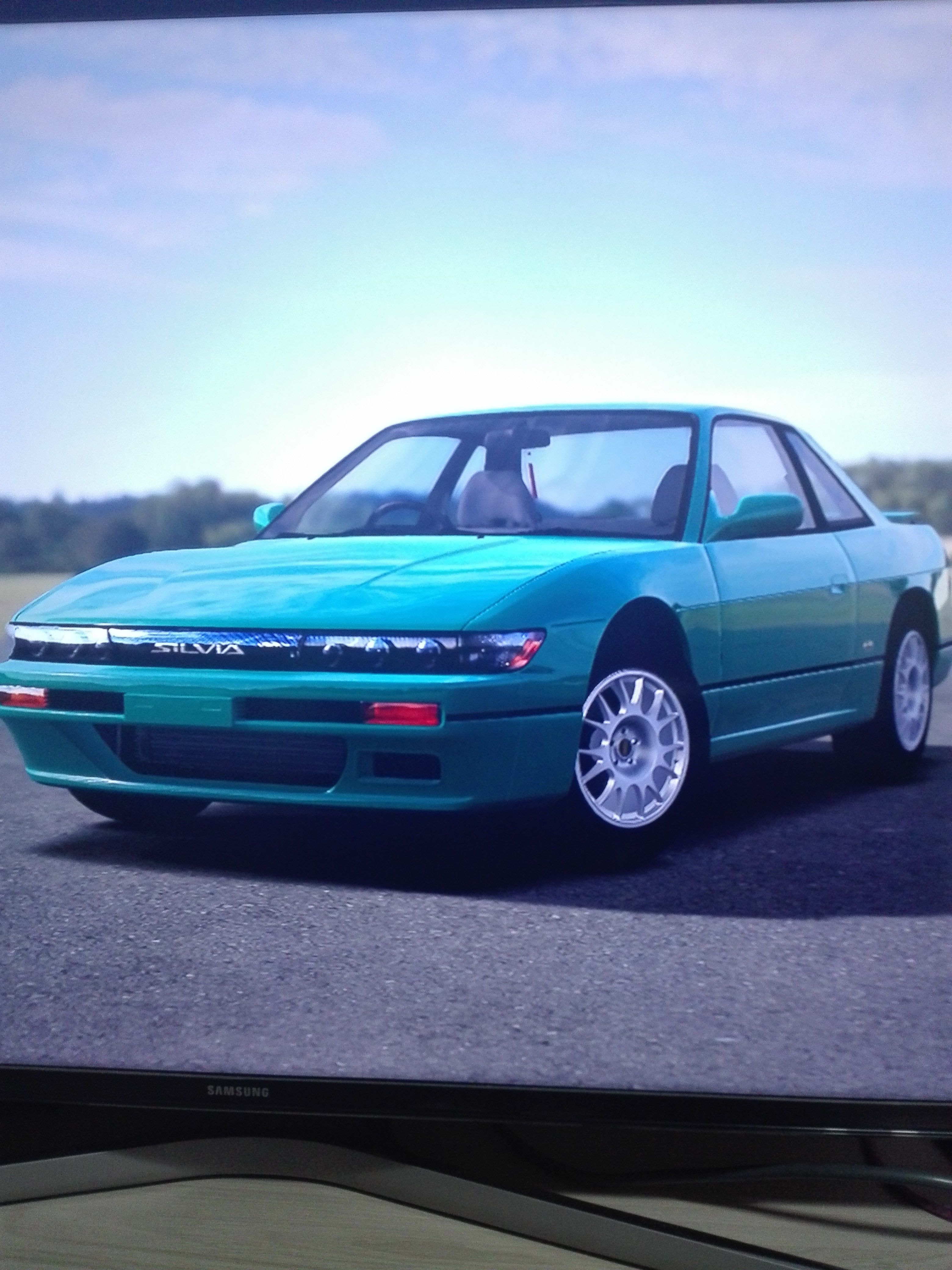 Nissan Silvia S13 K's turquoise