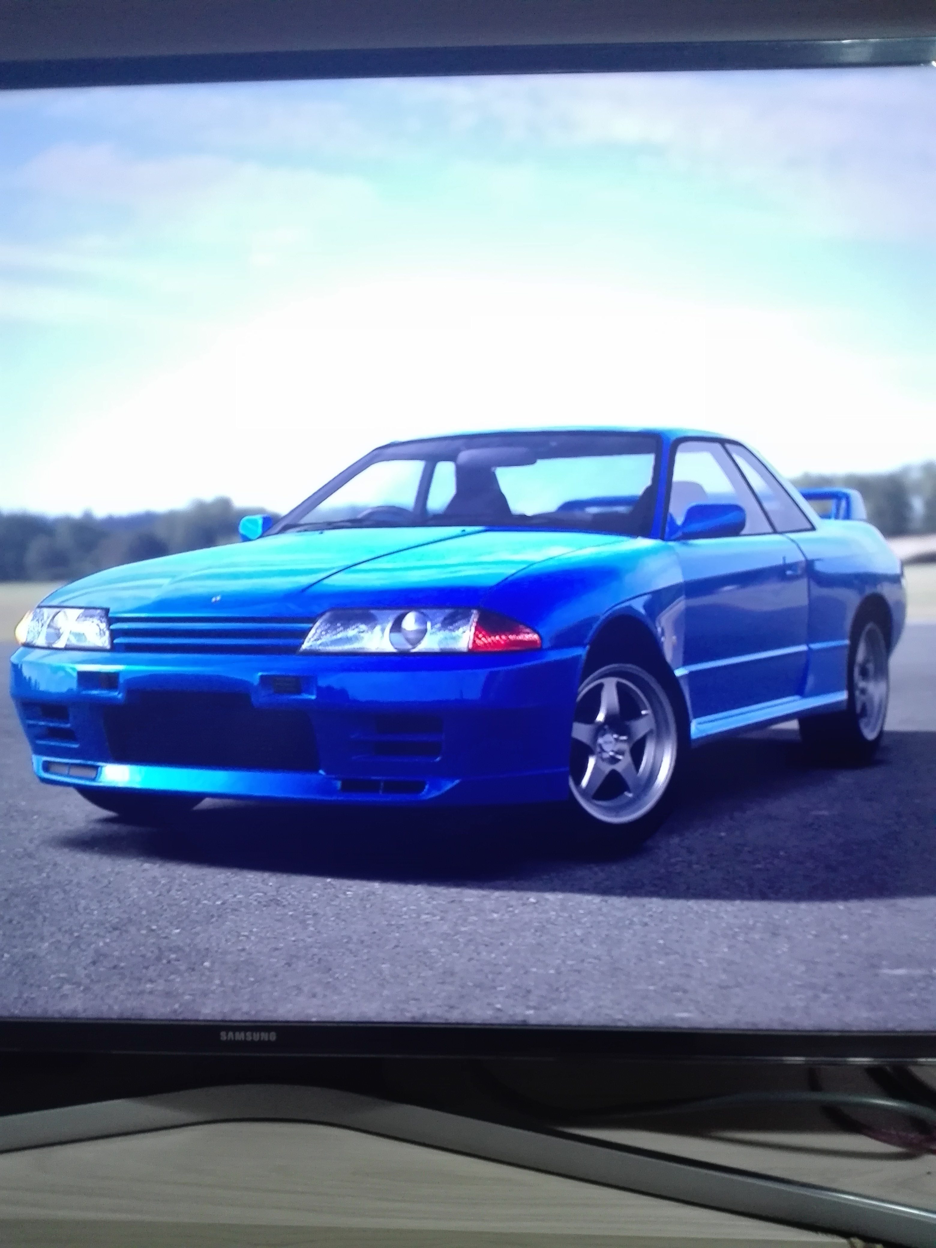 Nissan Skyline GT-R R32 Championship Blue/Bayside Blue hybrid