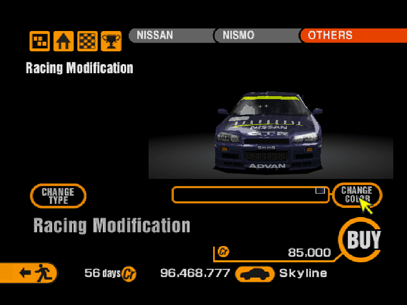 Nissan Skyline GT-R V-spec R34 (J) '99