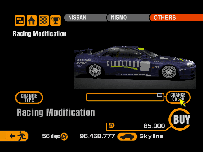 Nissan Skyline GT-R V-spec R34 (J) '99