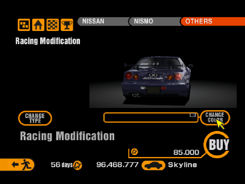 Nissan Skyline GT-R V-spec R34 (J) '99