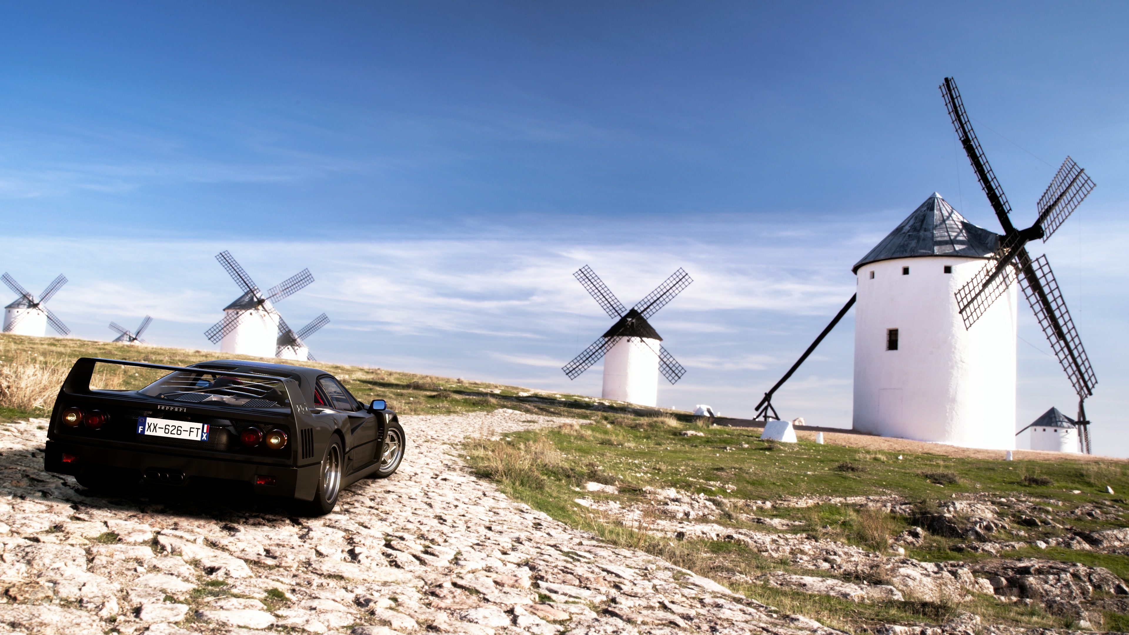 No Enzo to these windmills