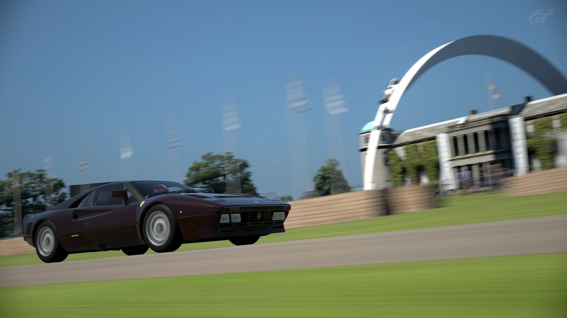 No good Ferrari making a noise at my home..