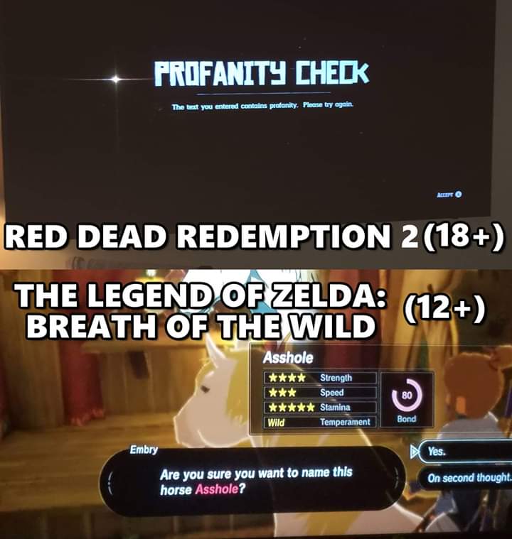 (NSFW) Age ratings doing their work