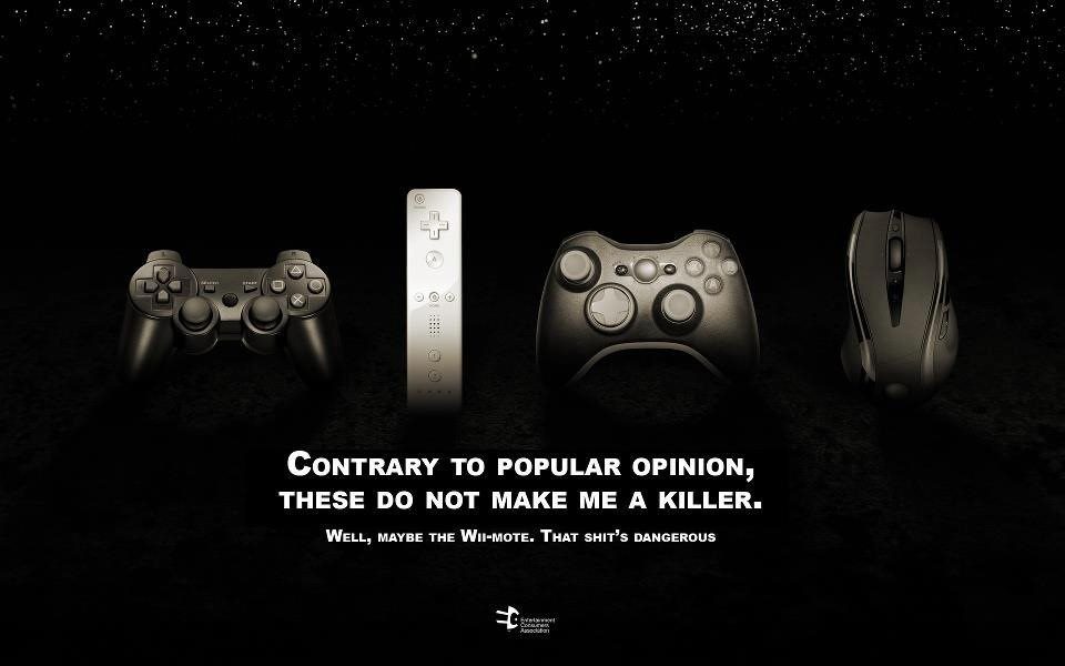 (NSFW) Another consideration of gaming not promoting violence