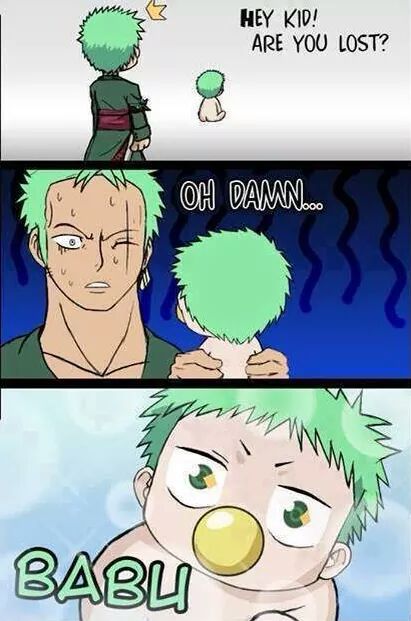 Oi Zoro - what have you done???