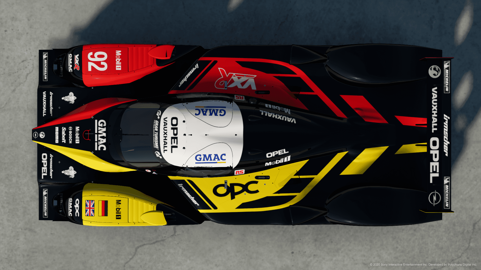 Opel Vauxhall Lmp1 Le 7