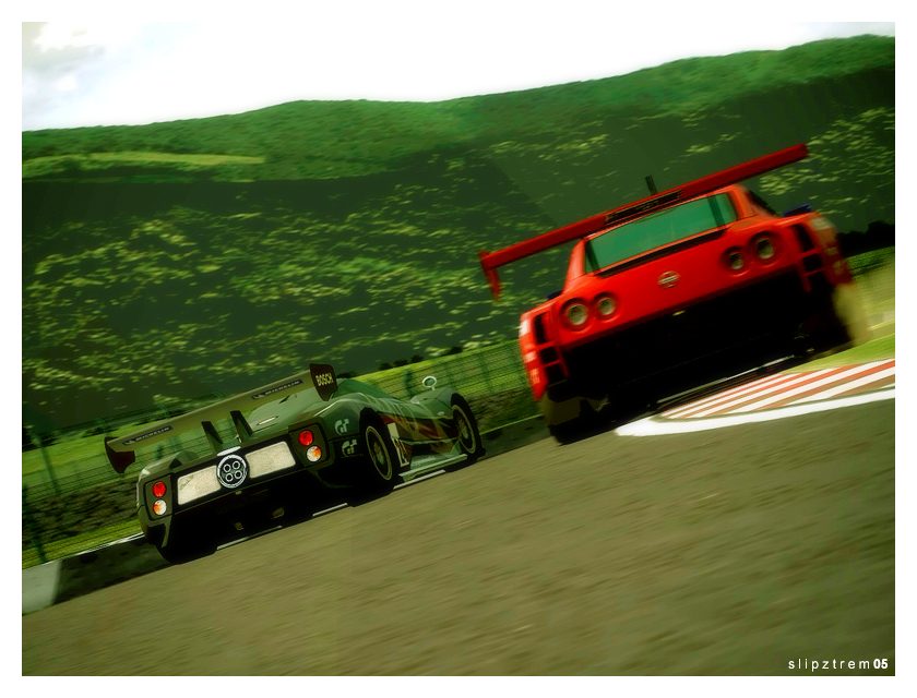 Pagani Zonda LM & Foes @ Fuji 12