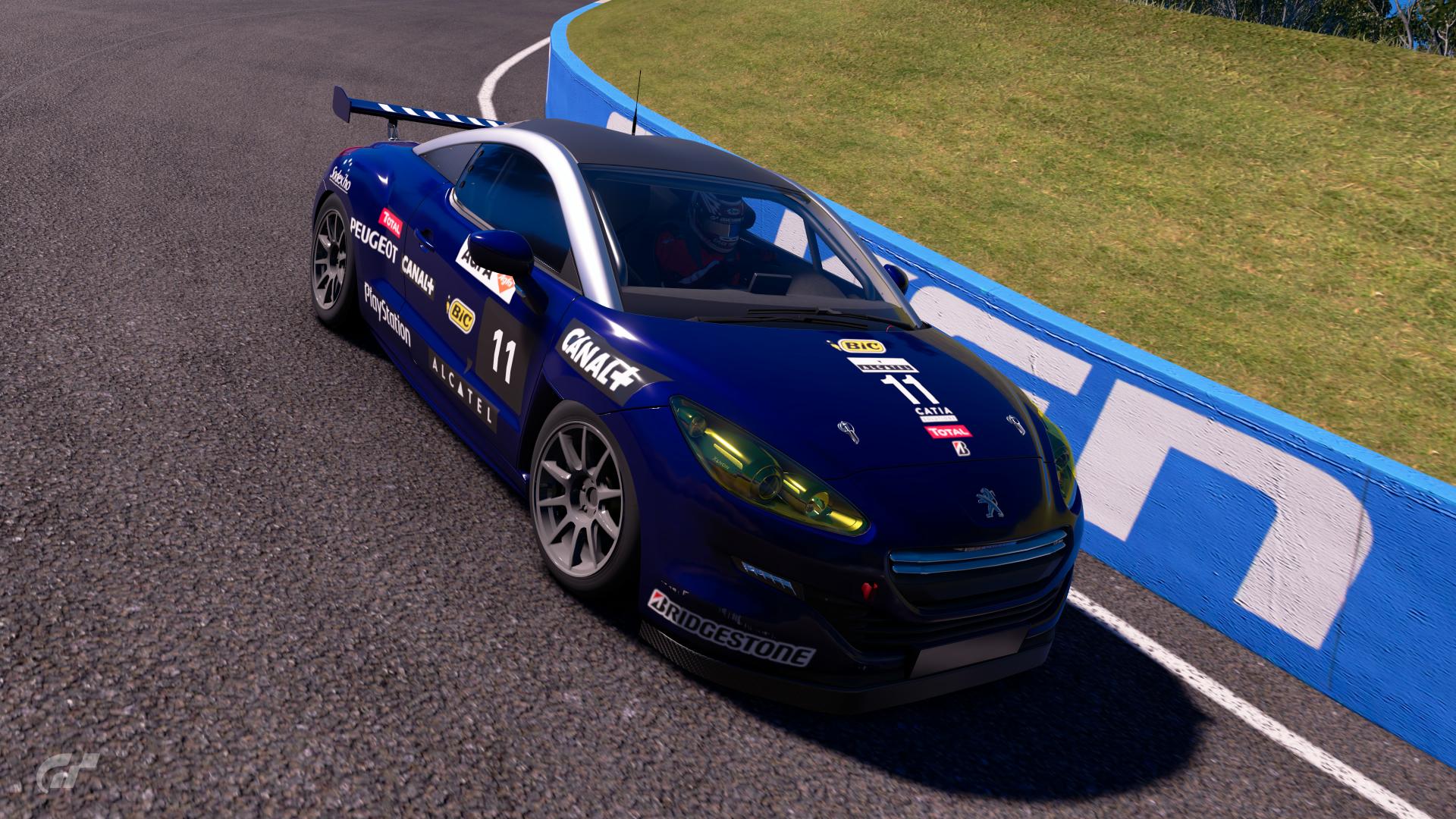 Peugeot RCZ Gr. 4 in Prost Peugeot AP01 colours