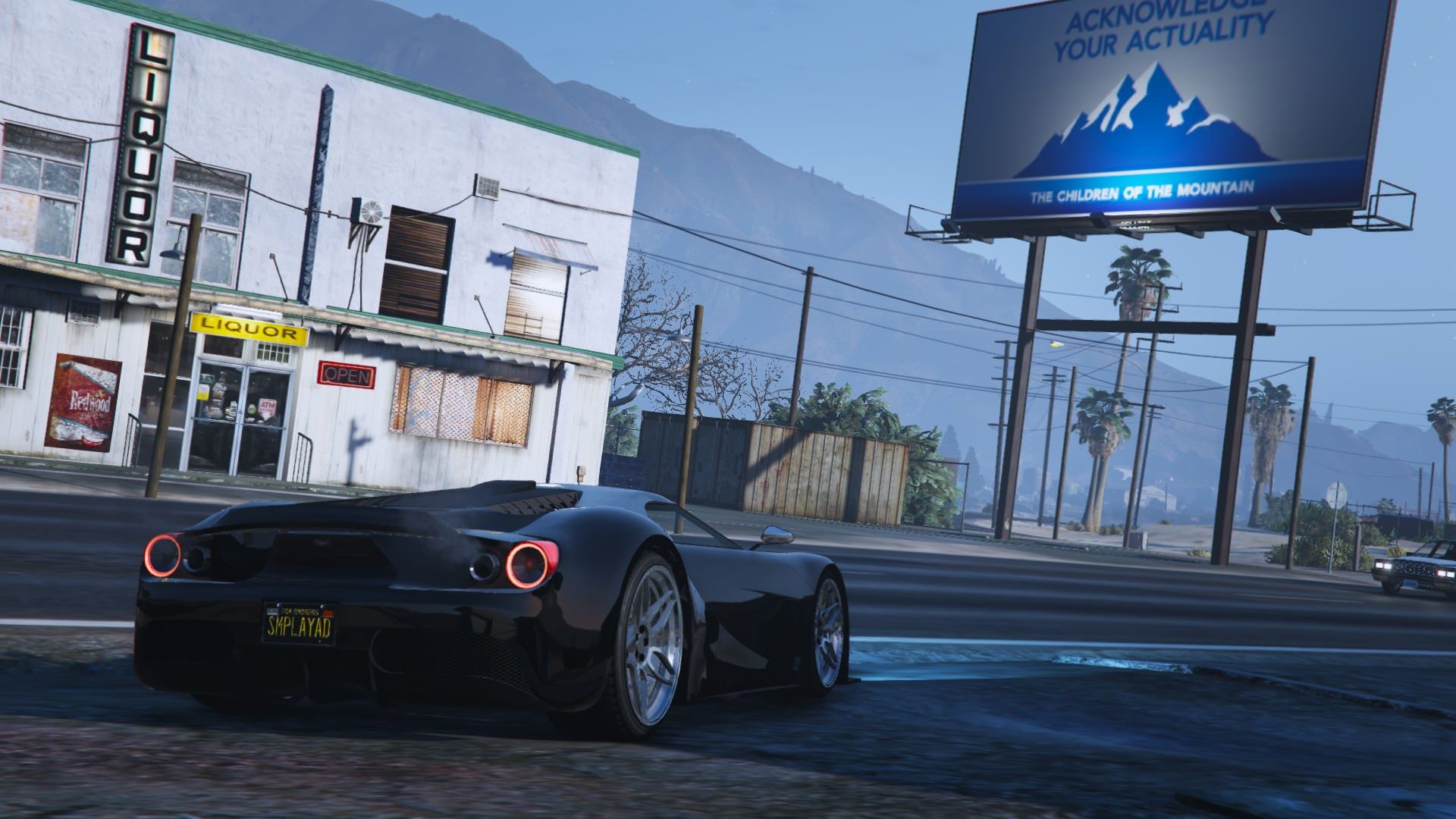 Piercing through the Sandy Shores roads with the Vapid FMJ 1
