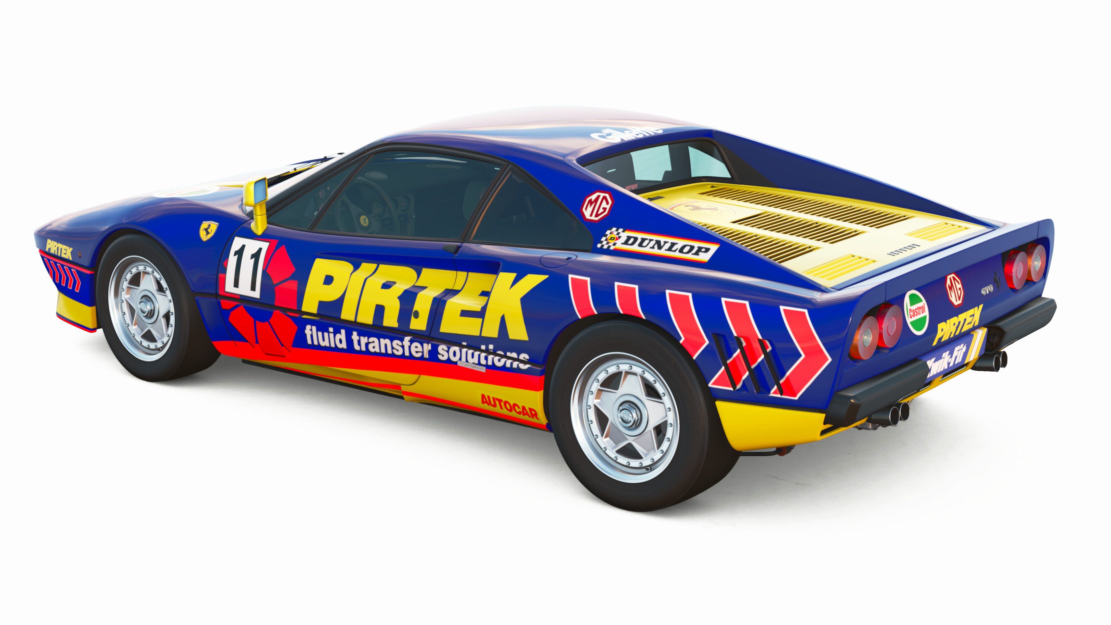 Pirtek Ferrari GTO (rear)