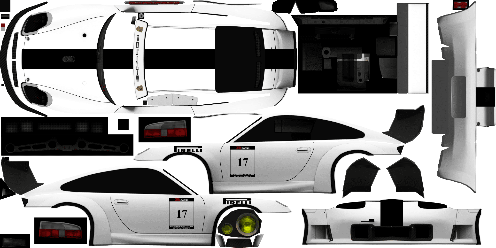Porsche GT3 Samurai's #17