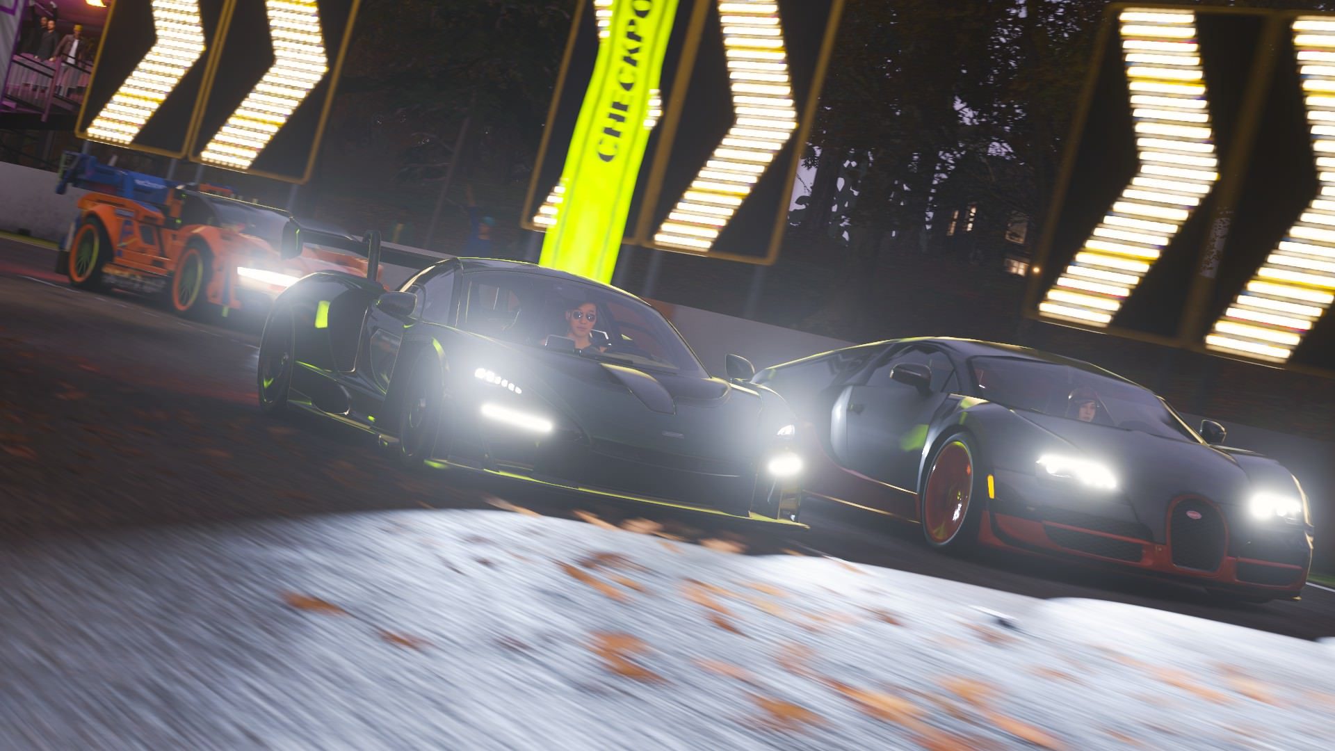 Prove your mettle on the top of the civilian car class, in Get Hyper: feels the G forces stir within the McLaren Senna, a track beating, road monster