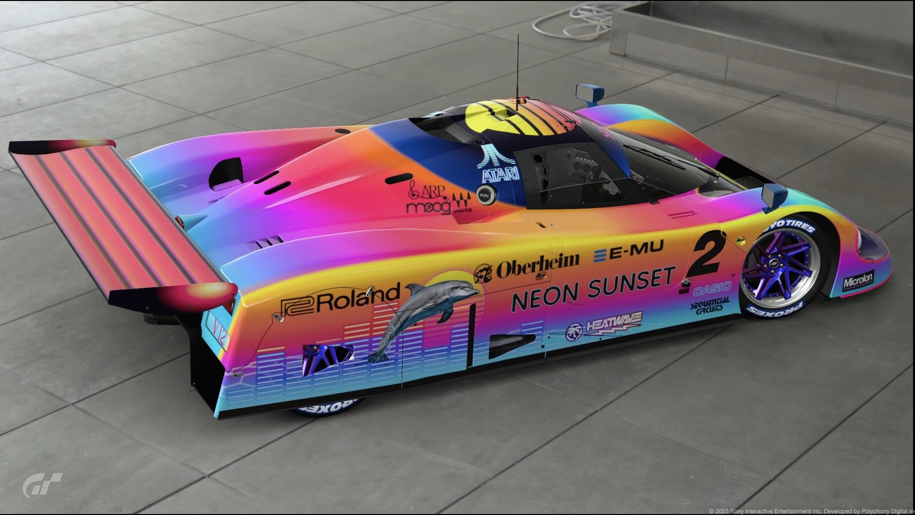 Rear right top