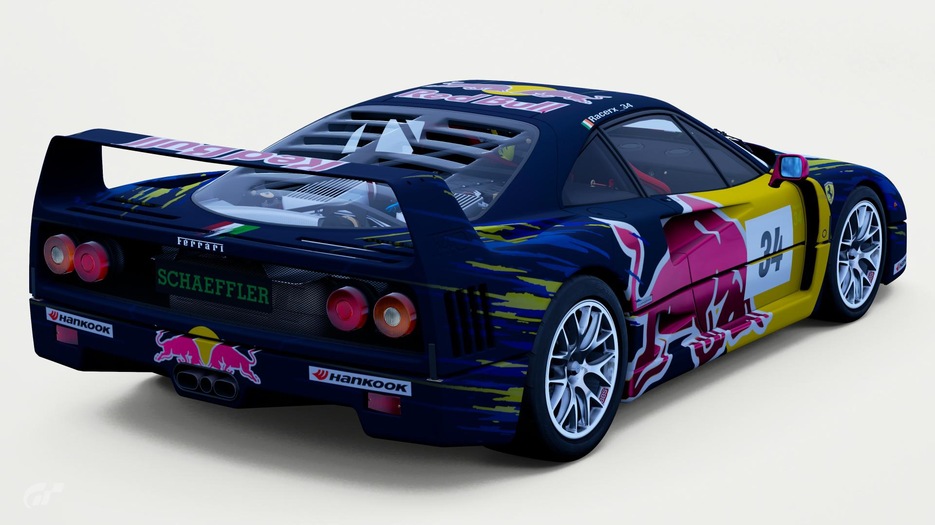 Red Bull F40 Rear