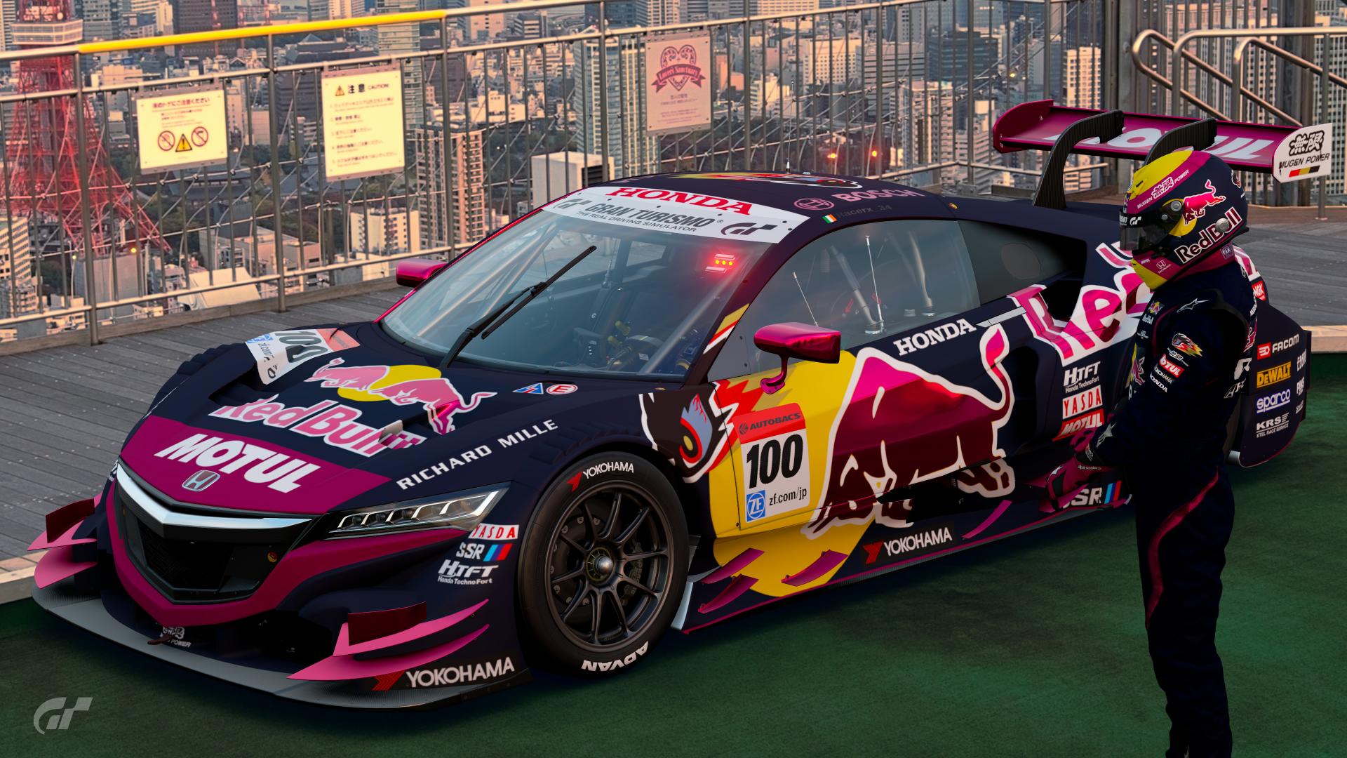 Red Bull Mugen Pink