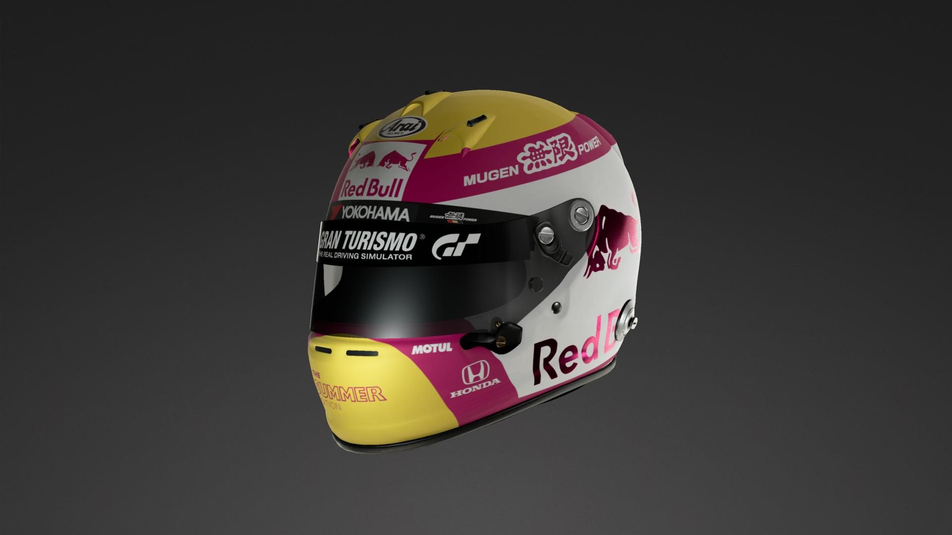 Red Bull White Helmet