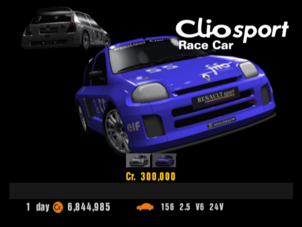Renault Clio Sport Race Car