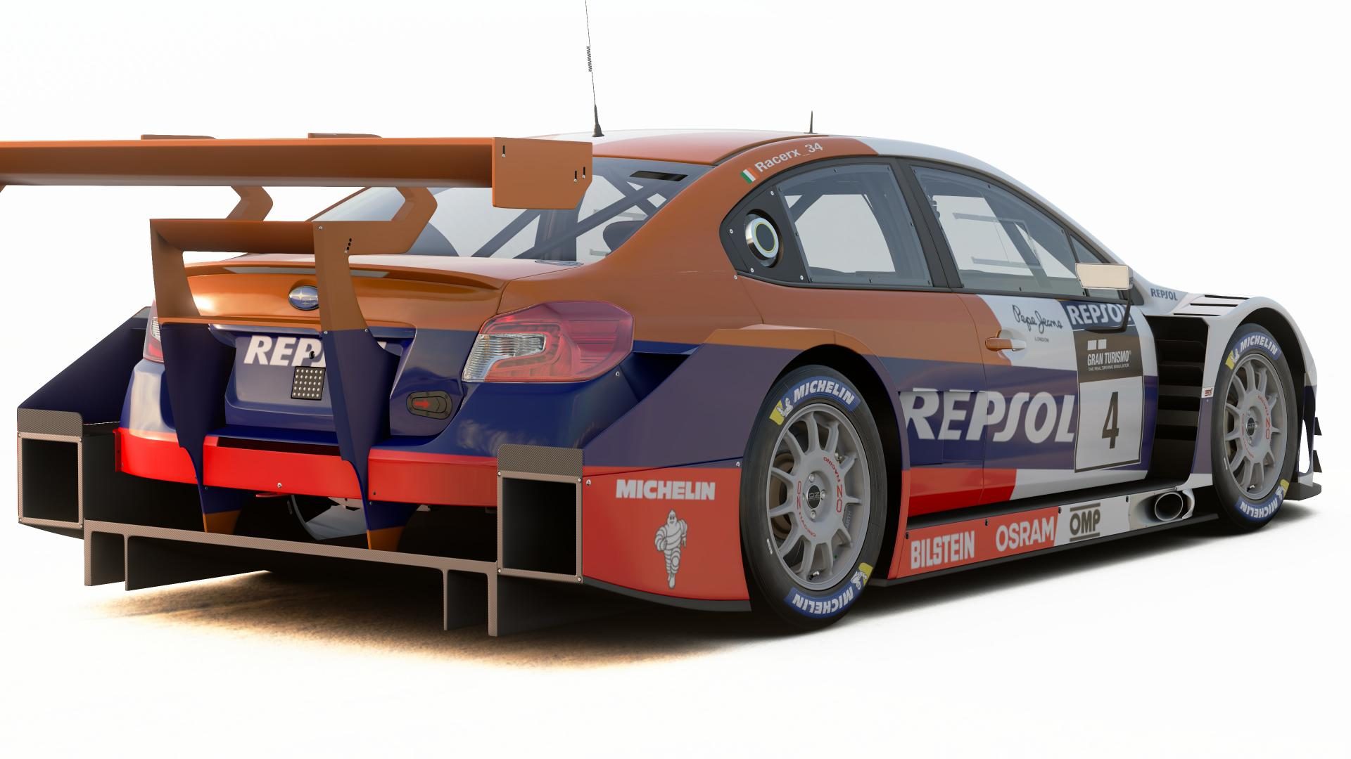 Repsol WRX Rear