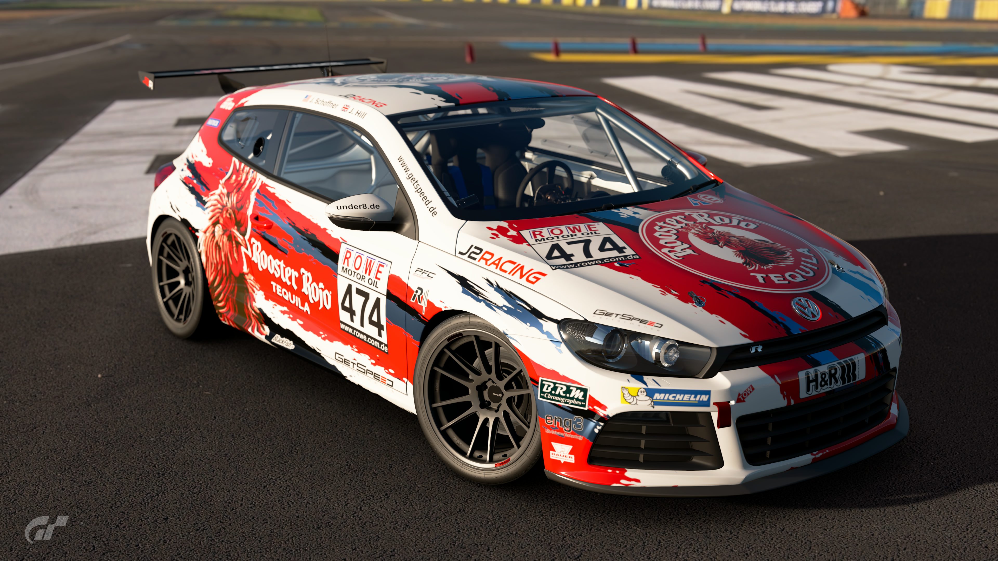 Rooster Rojo Scirocco GT4