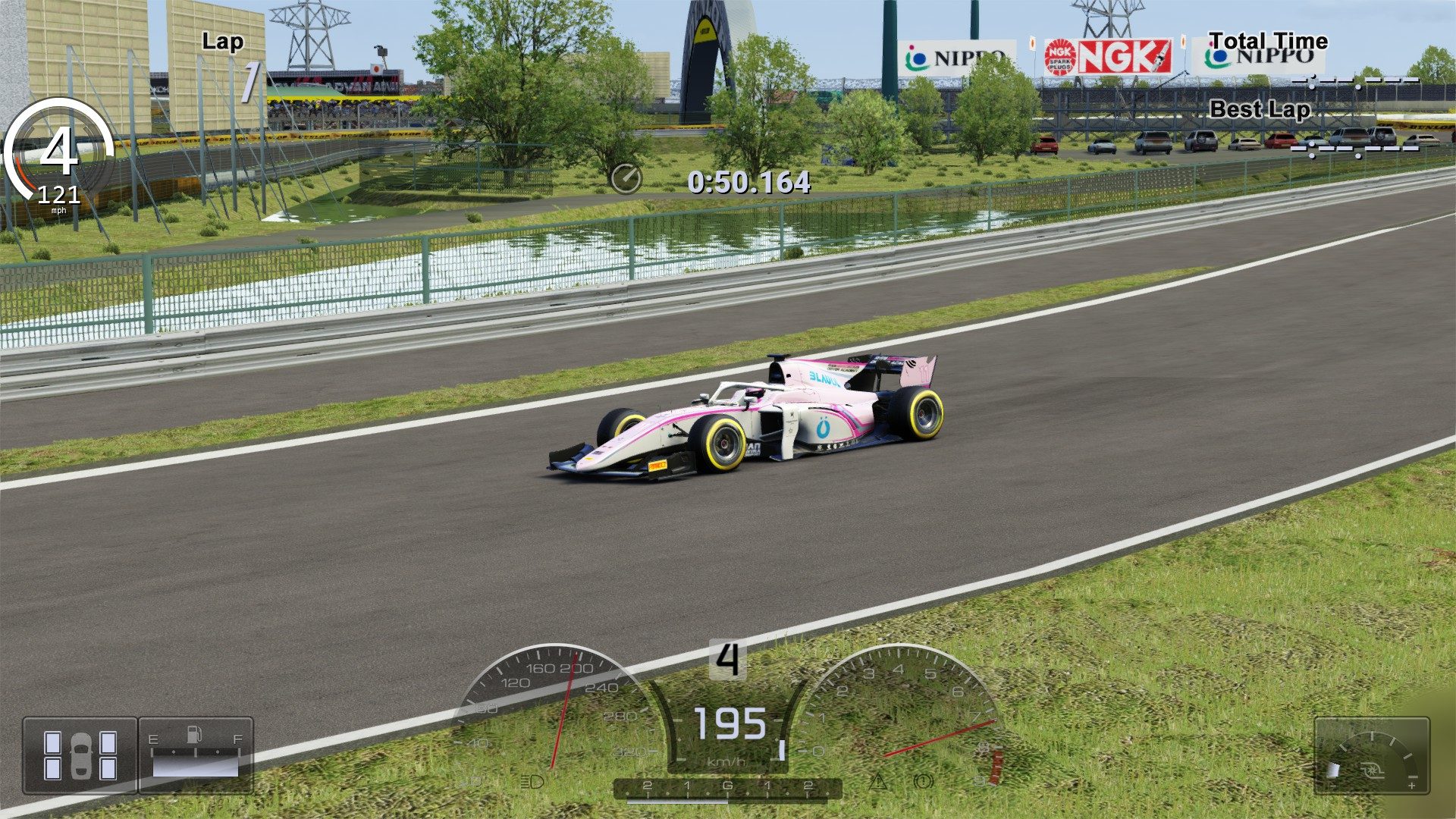 RSS Formula V6 2 Tsukuba GT HUD