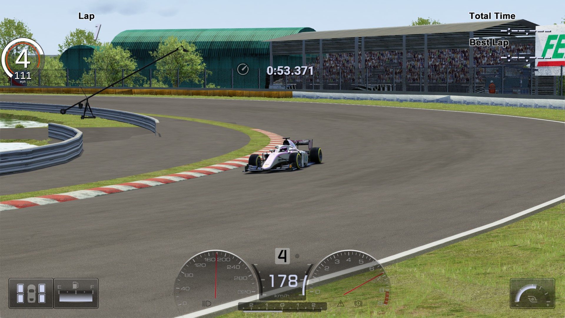 RSS Formula V6 2 Tsukuba GT HUD