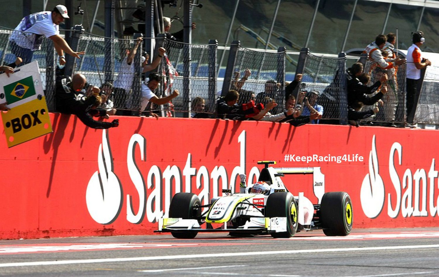 Rubens Barrichello Wins The 2009 Italian GP