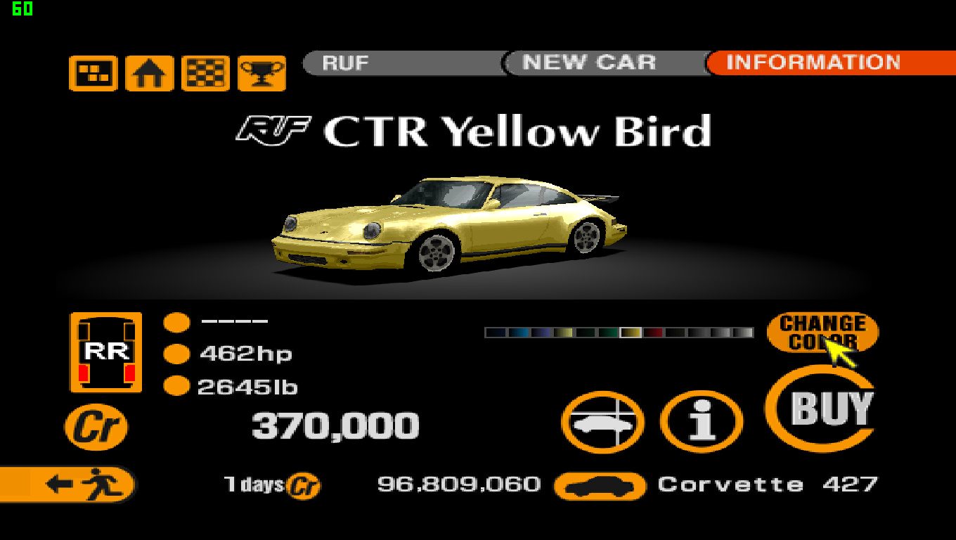 RUF CTR Yellowbird