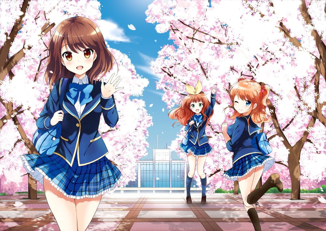 School-girls-sakura-pretty-anime-trees-cute-9OtK