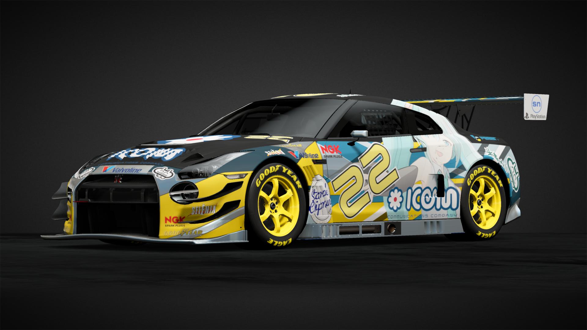 Schultze GT-R GT3 in fictitious Feisar livery