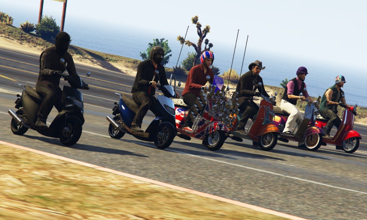 Scooter brothers meet up 5