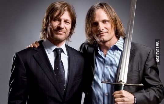 Sean Bean & Viggo Mortensen