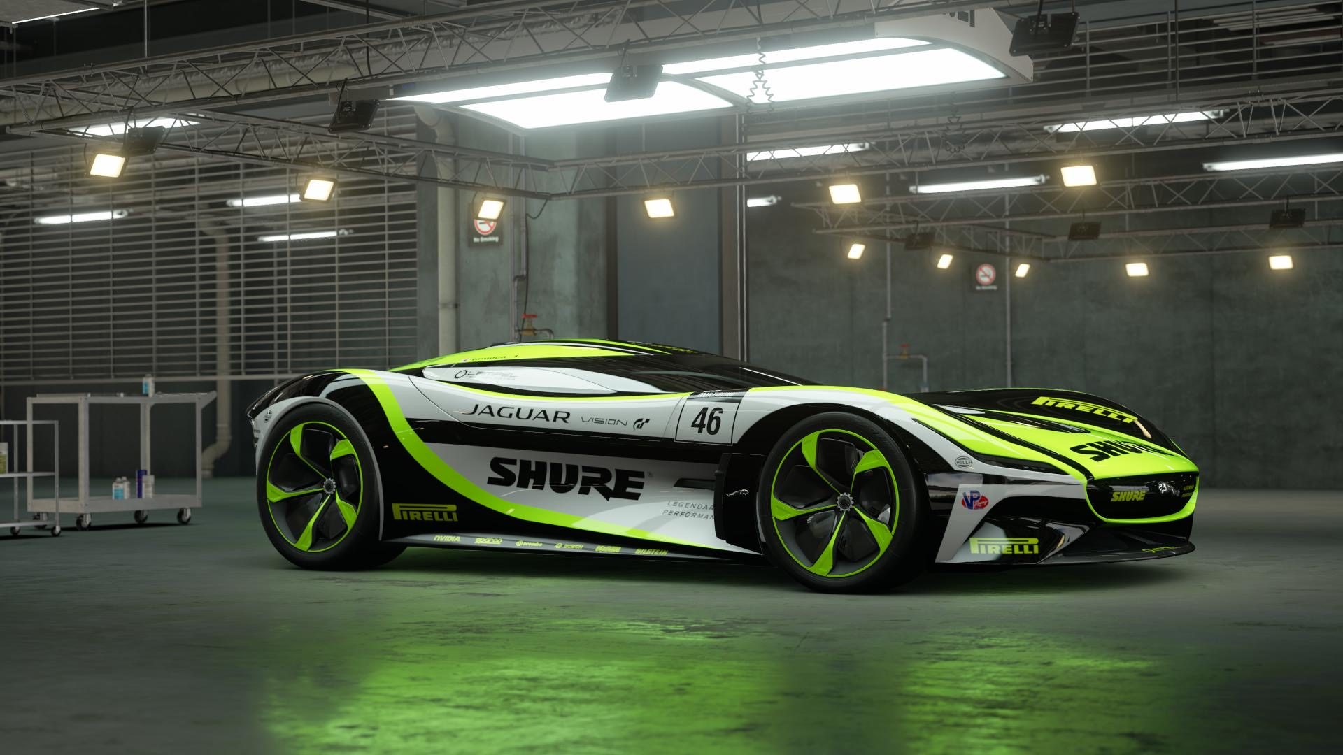 SHURE Racing Livery