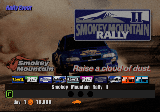 Smokey Mountain Rally II